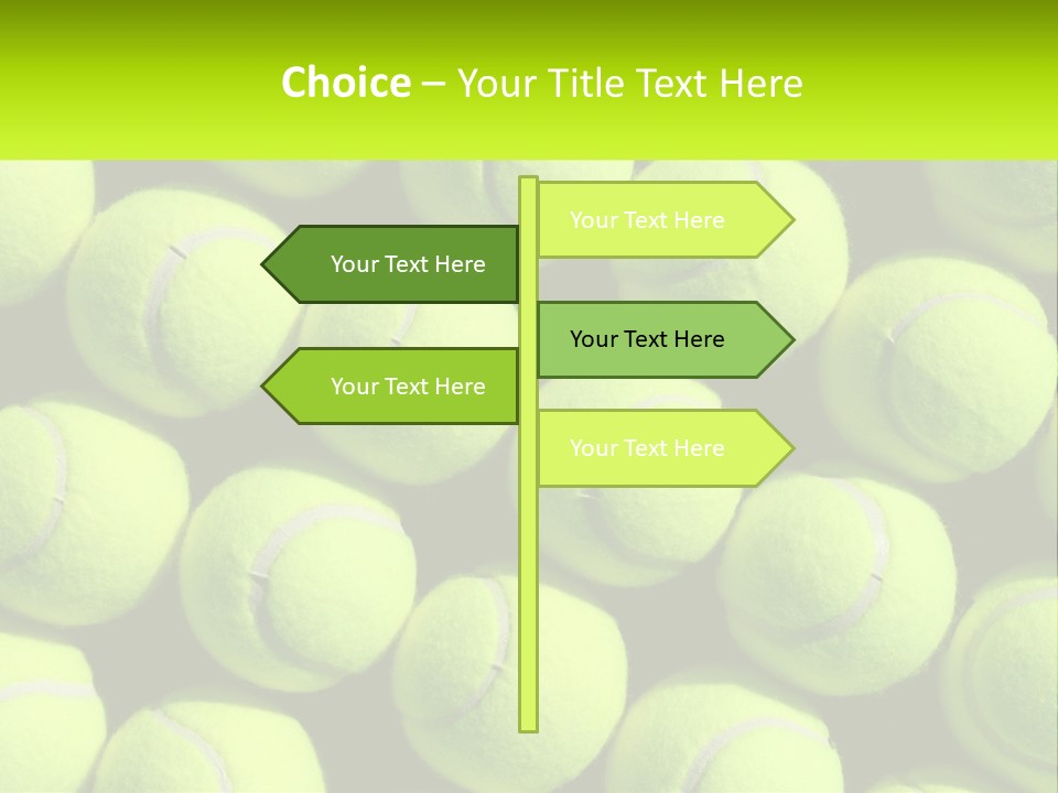 Tenis Tennis Exercise PowerPoint Template