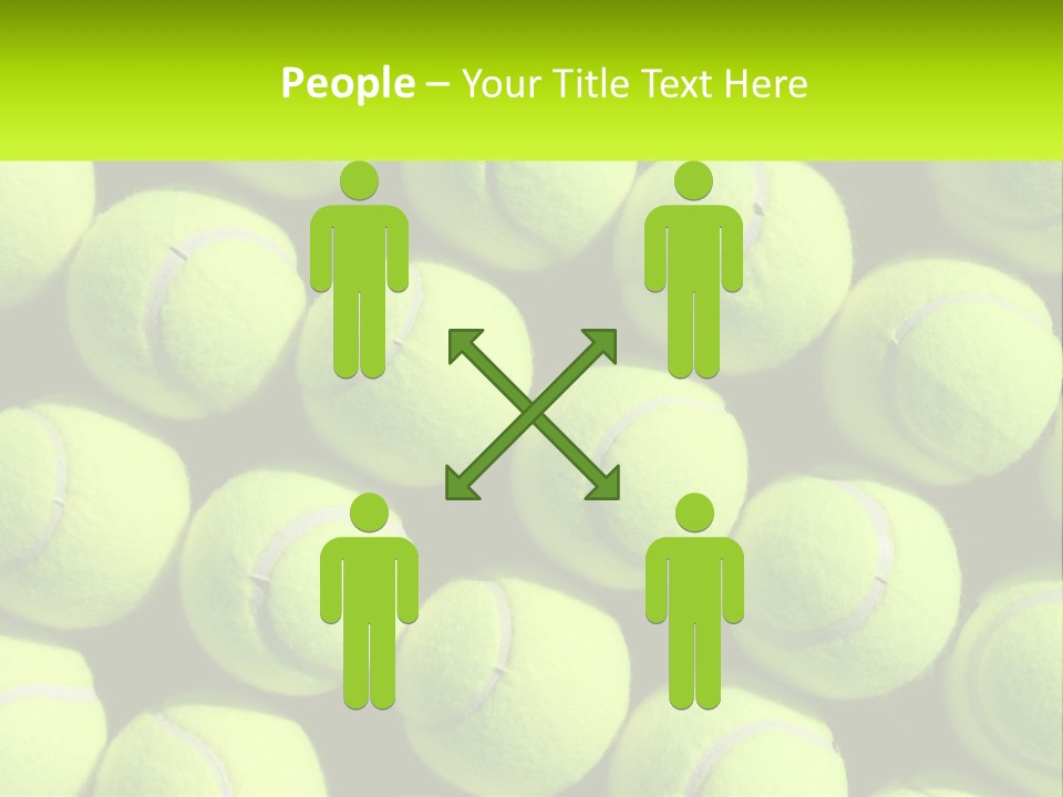 Tenis Tennis Exercise PowerPoint Template