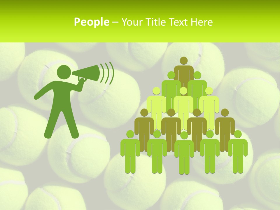 Tenis Tennis Exercise PowerPoint Template