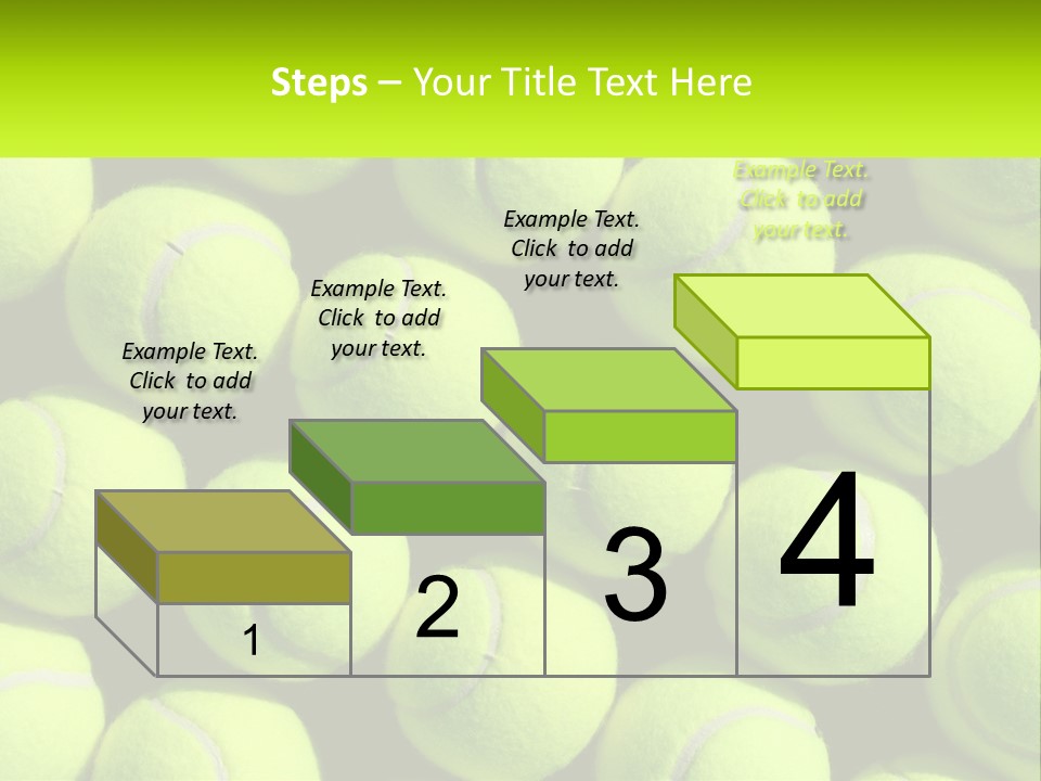 Tenis Tennis Exercise PowerPoint Template