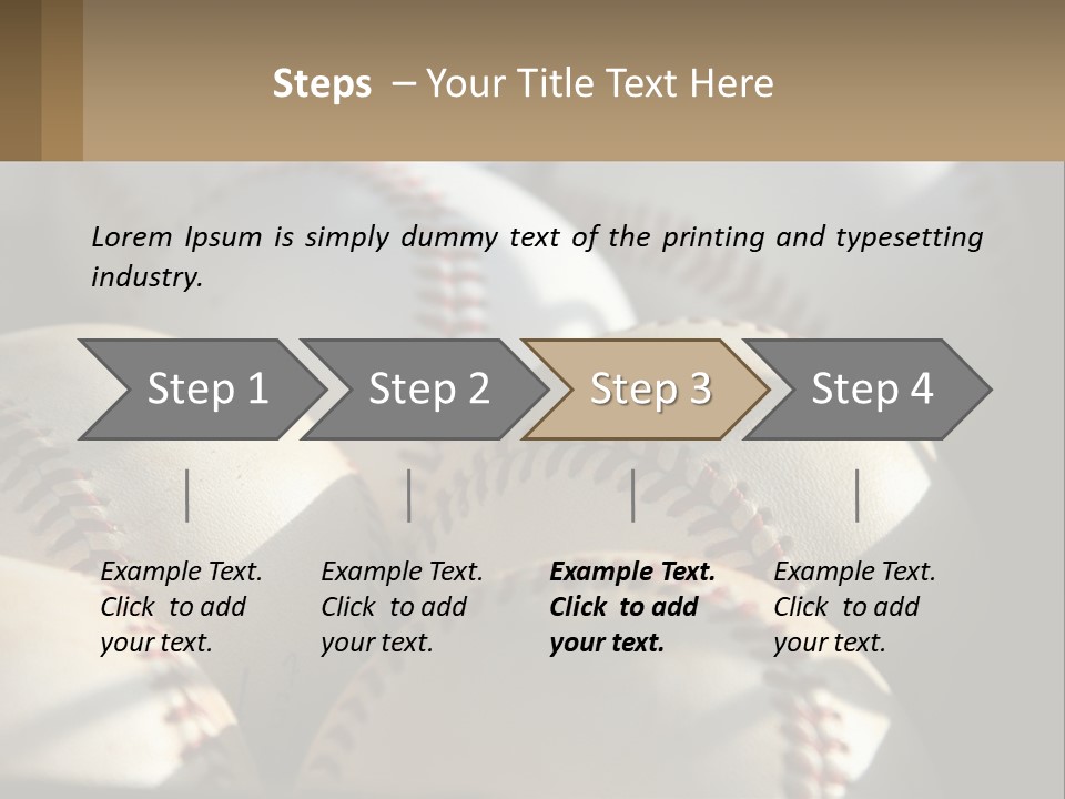 Winning Life Athletic PowerPoint Template