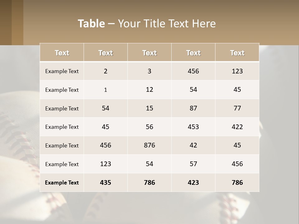 Winning Life Athletic PowerPoint Template