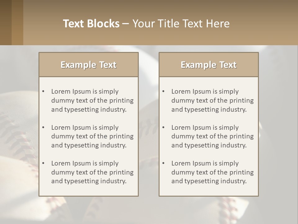 Winning Life Athletic PowerPoint Template