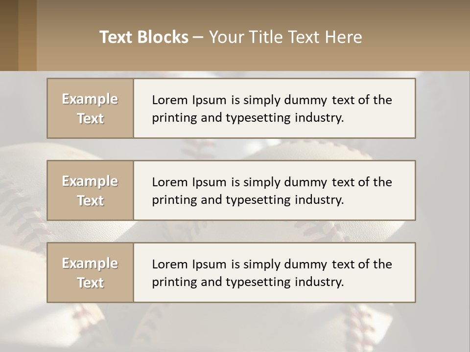 Winning Life Athletic PowerPoint Template
