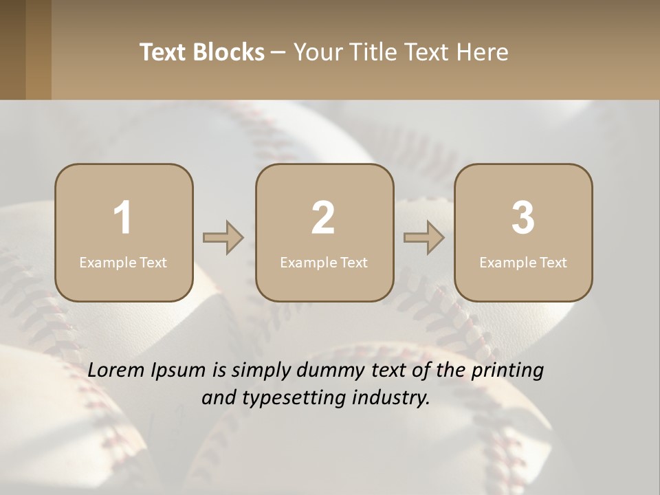 Winning Life Athletic PowerPoint Template