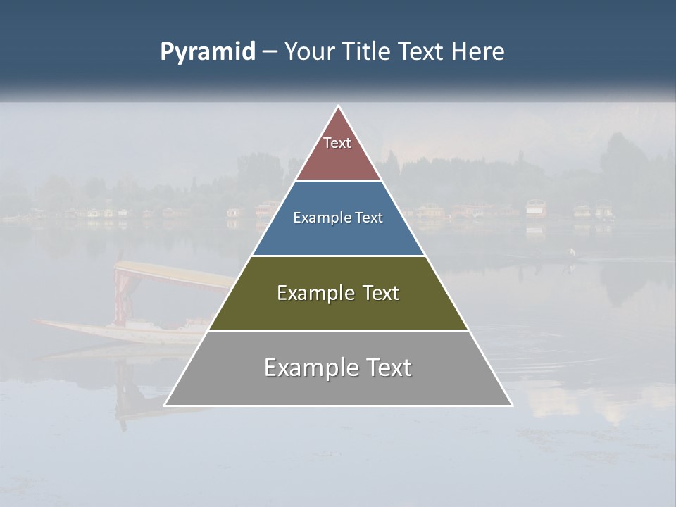 Kashmir Seller Lake PowerPoint Template