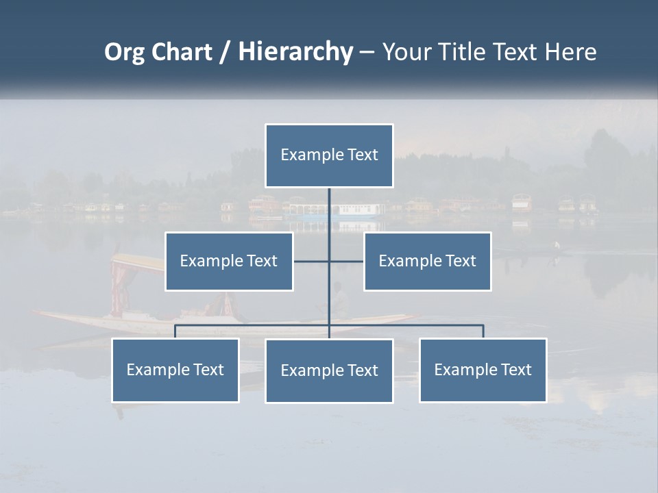 Kashmir Seller Lake PowerPoint Template