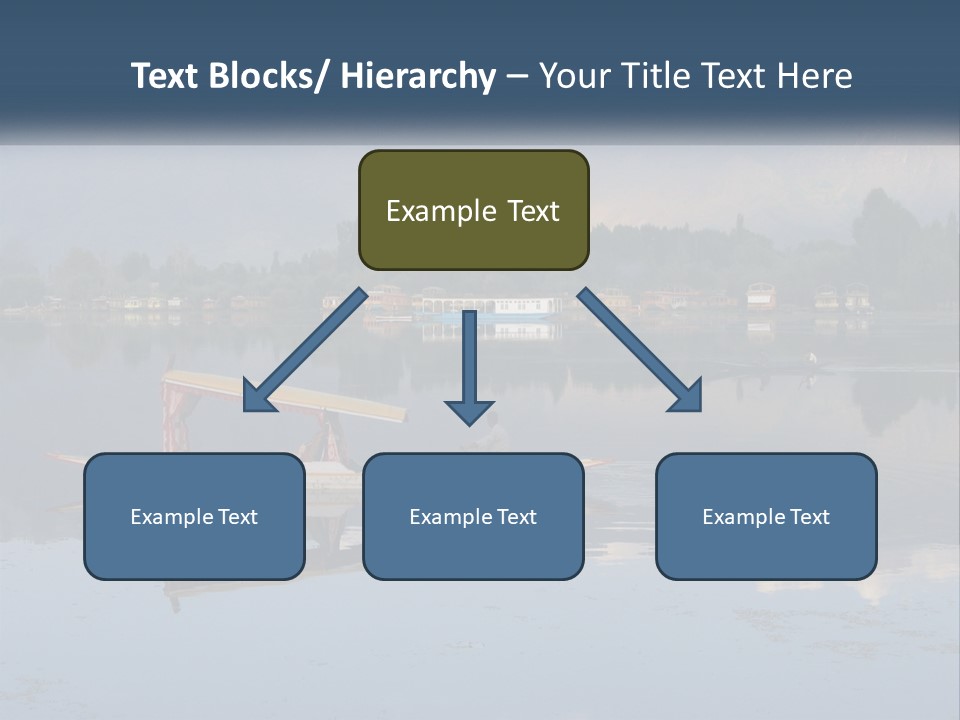 Kashmir Seller Lake PowerPoint Template