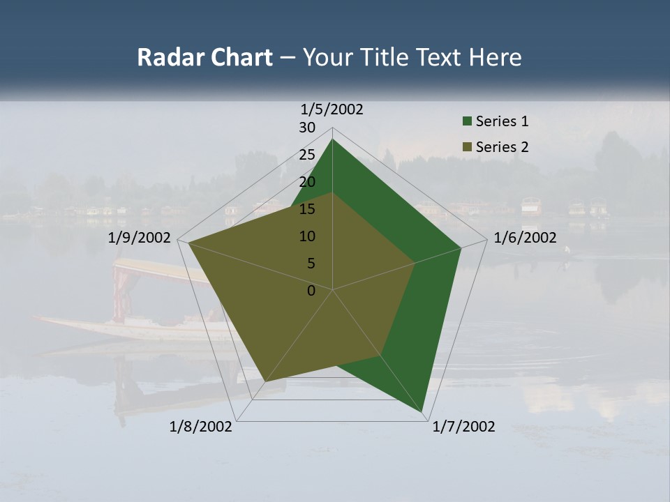 Kashmir Seller Lake PowerPoint Template