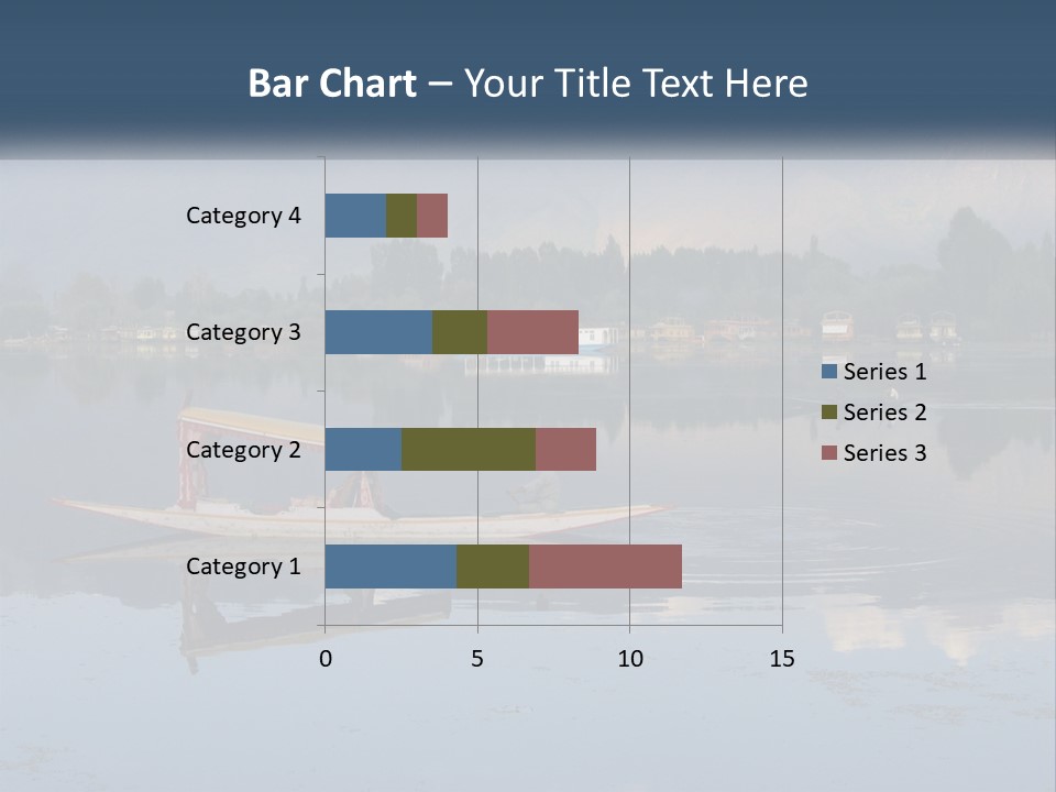 Kashmir Seller Lake PowerPoint Template