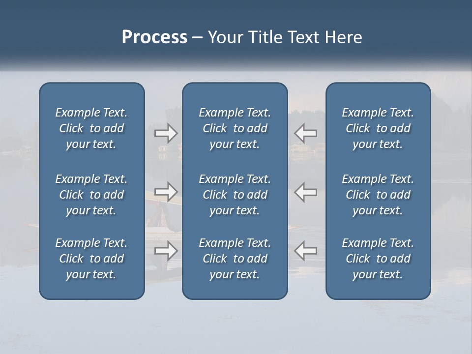 Kashmir Seller Lake PowerPoint Template