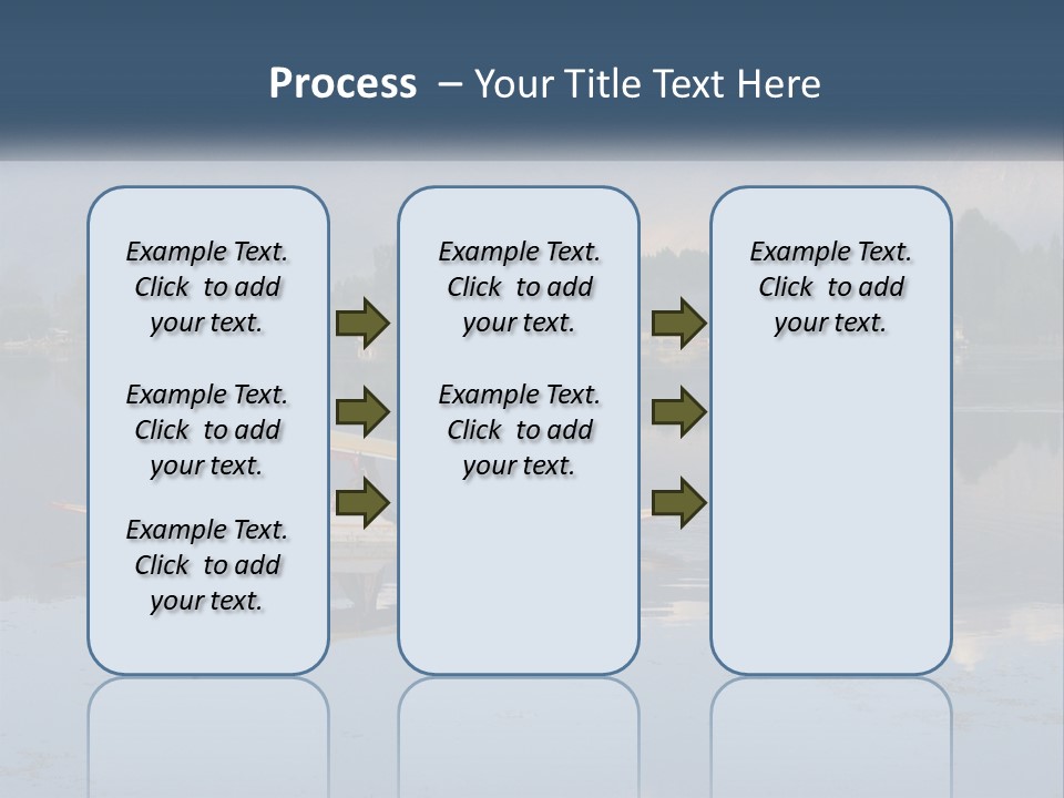 Kashmir Seller Lake PowerPoint Template