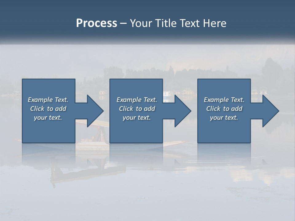 Kashmir Seller Lake PowerPoint Template