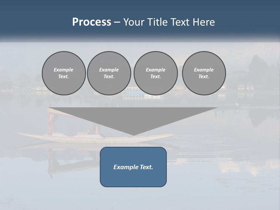 Kashmir Seller Lake PowerPoint Template