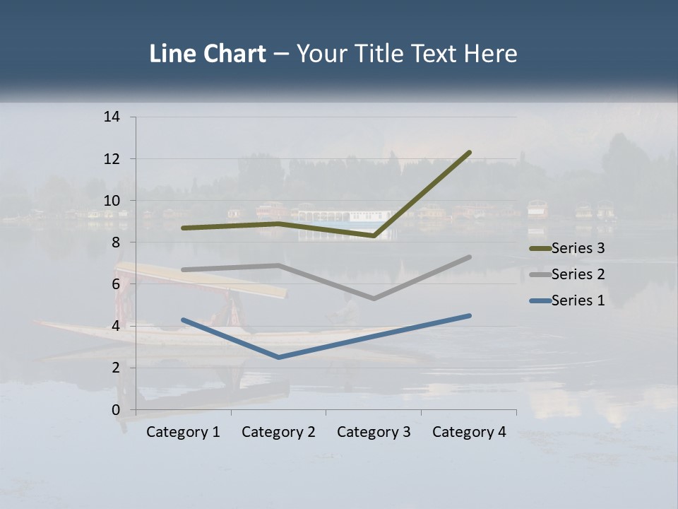 Kashmir Seller Lake PowerPoint Template