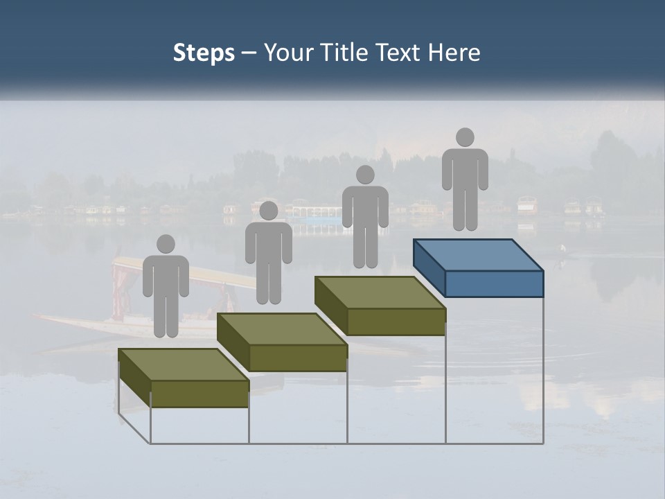 Kashmir Seller Lake PowerPoint Template