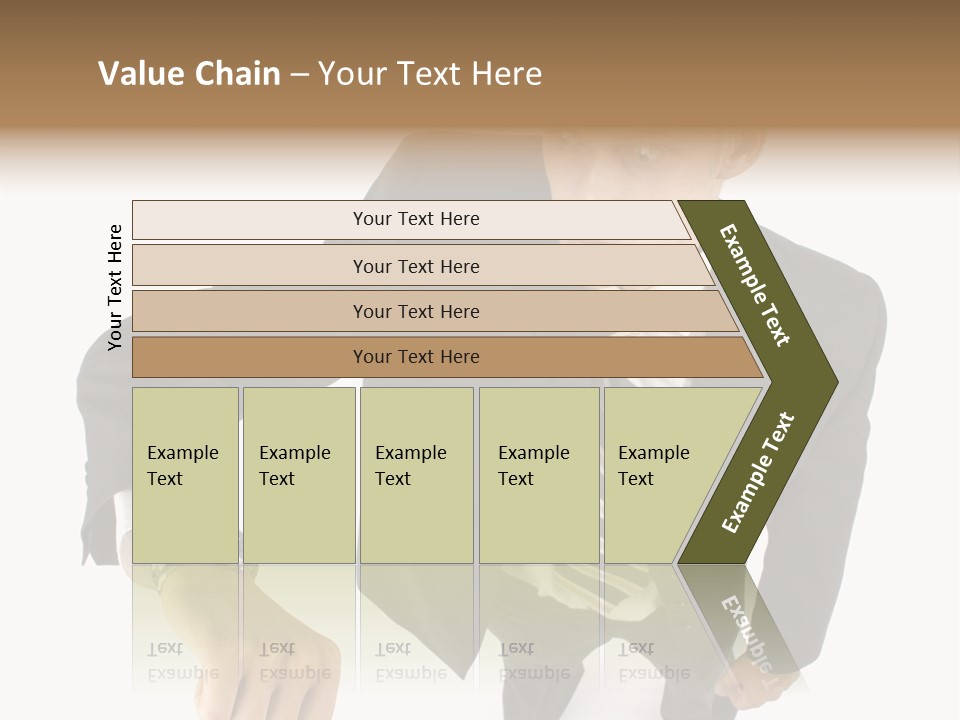 Tie Human Businessman PowerPoint Template
