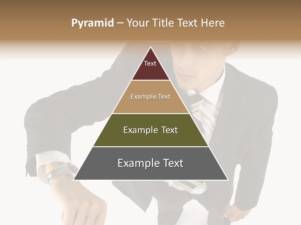 Tie Human Businessman PowerPoint Template