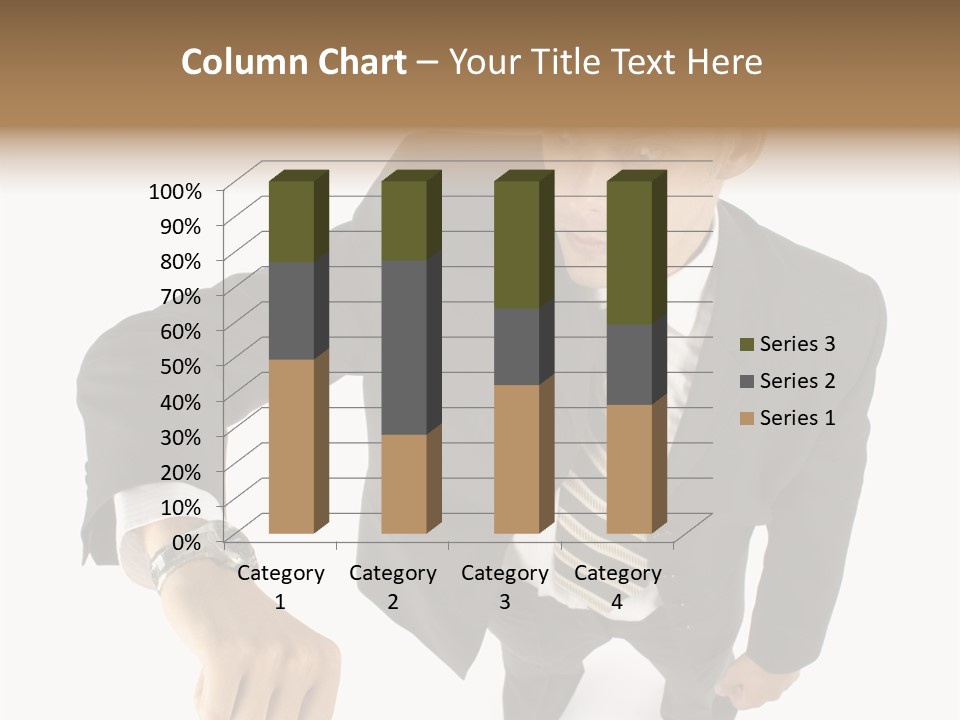 Tie Human Businessman PowerPoint Template