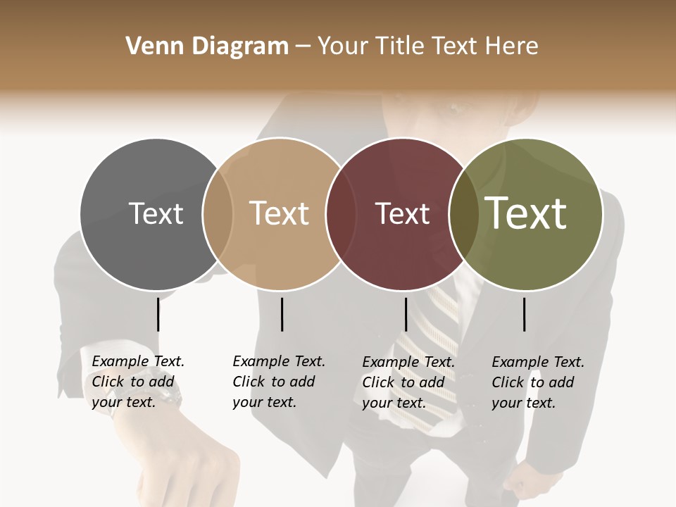 Tie Human Businessman PowerPoint Template