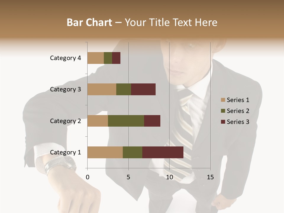 Tie Human Businessman PowerPoint Template