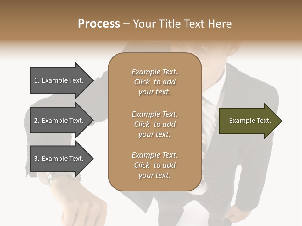 Tie Human Businessman PowerPoint Template