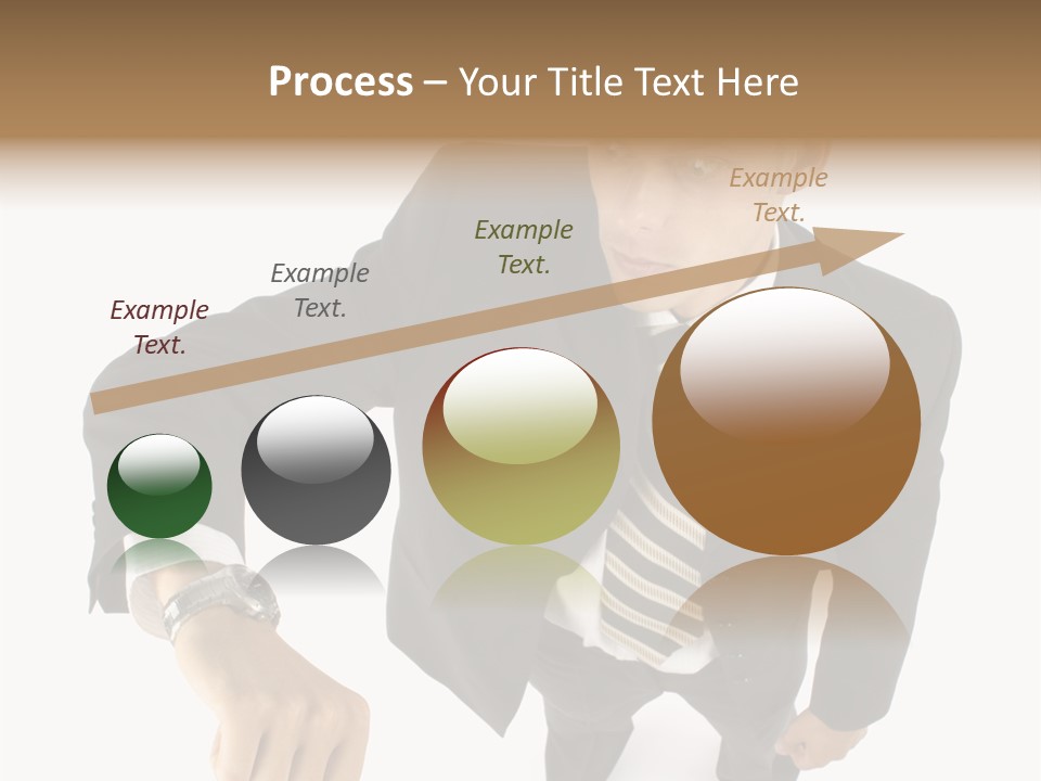 Tie Human Businessman PowerPoint Template