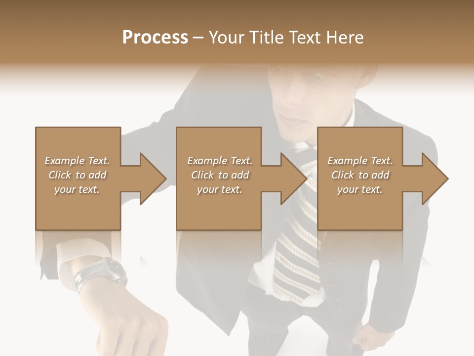 Tie Human Businessman PowerPoint Template