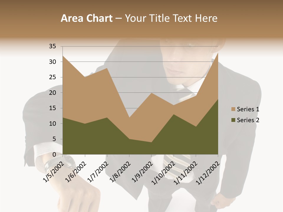 Tie Human Businessman PowerPoint Template