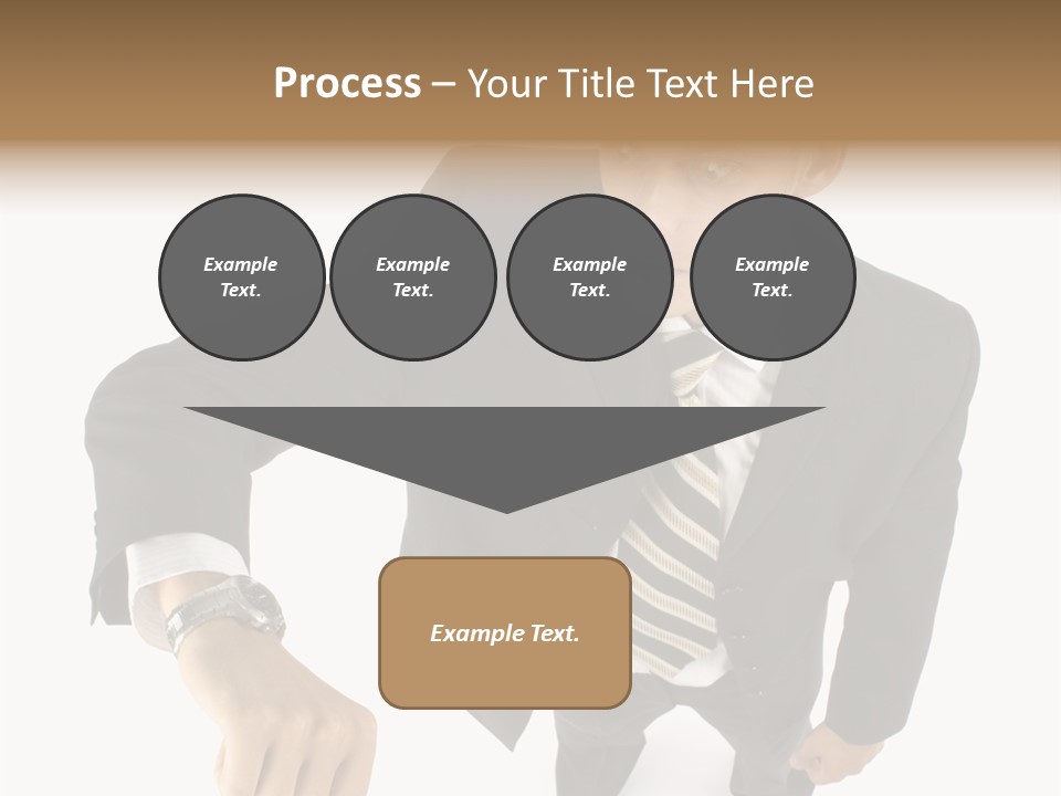 Tie Human Businessman PowerPoint Template
