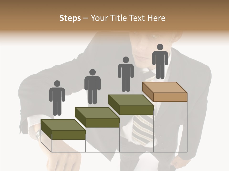 Tie Human Businessman PowerPoint Template
