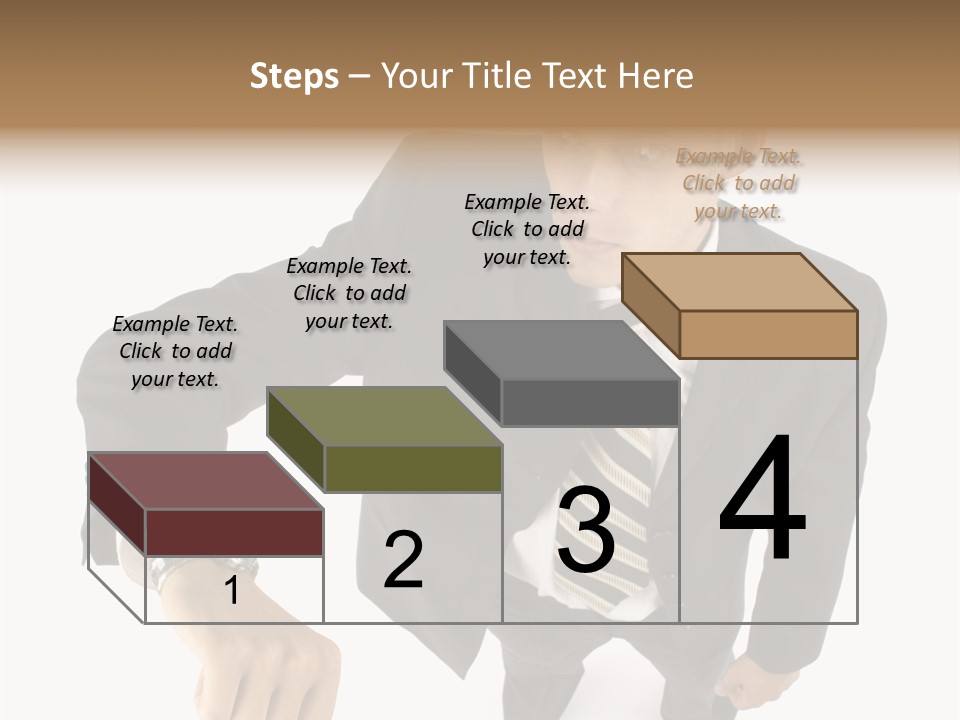 Tie Human Businessman PowerPoint Template