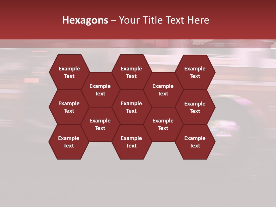 Metro Usa Lights PowerPoint Template