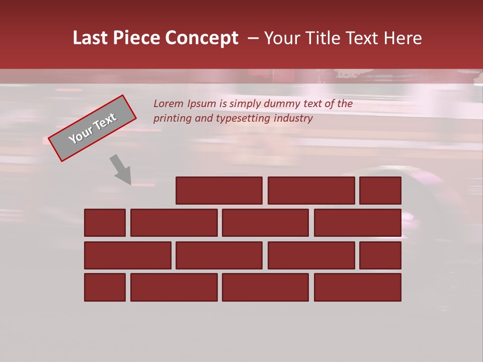 Metro Usa Lights PowerPoint Template