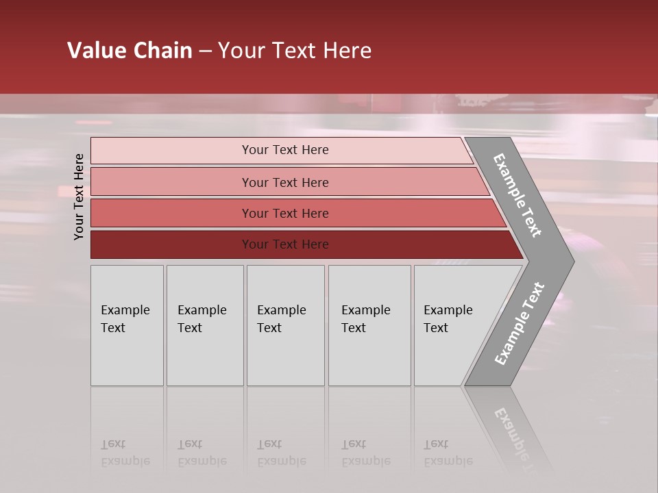 Metro Usa Lights PowerPoint Template