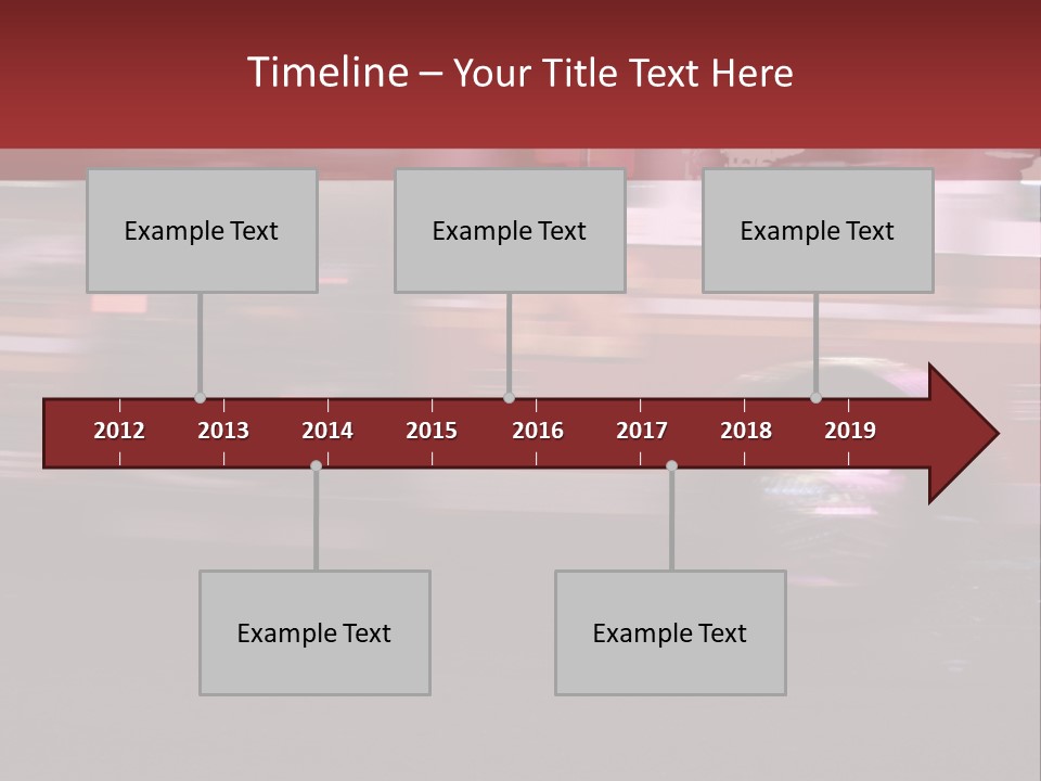 Metro Usa Lights PowerPoint Template