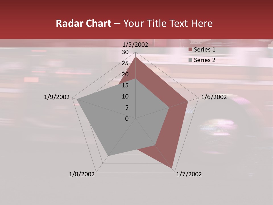 Metro Usa Lights PowerPoint Template