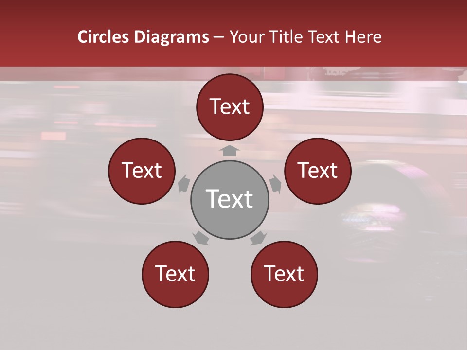 Metro Usa Lights PowerPoint Template