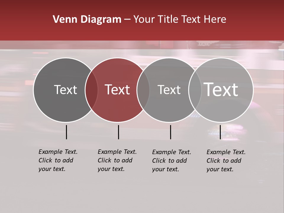 Metro Usa Lights PowerPoint Template