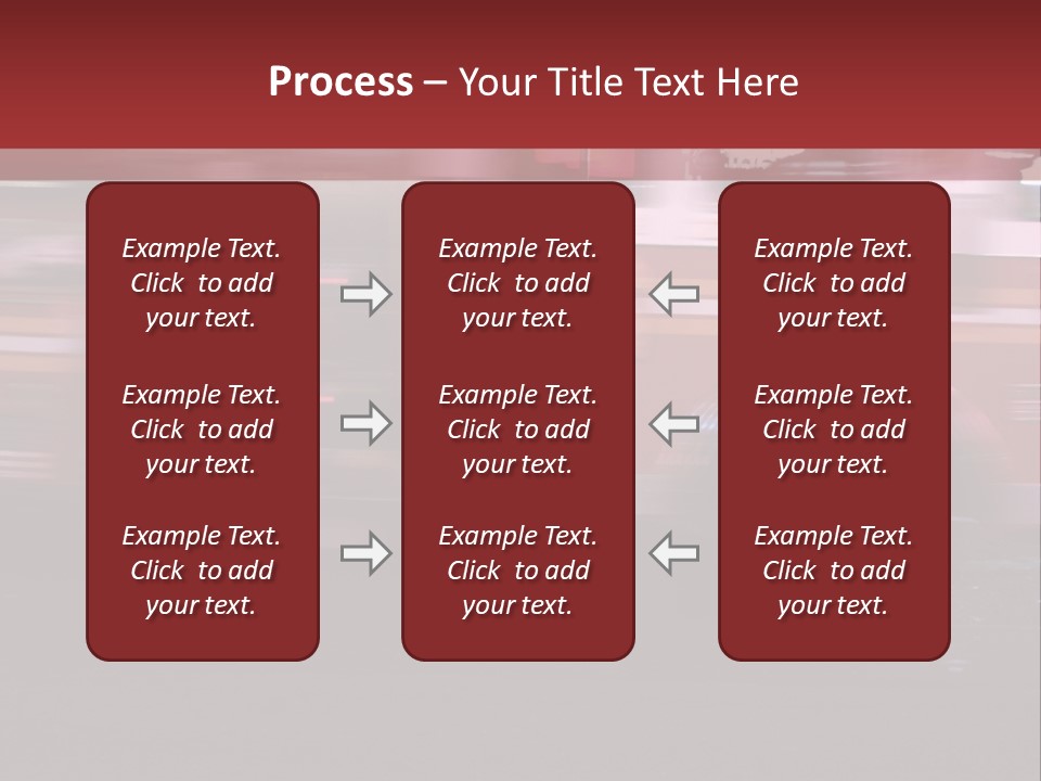 Metro Usa Lights PowerPoint Template
