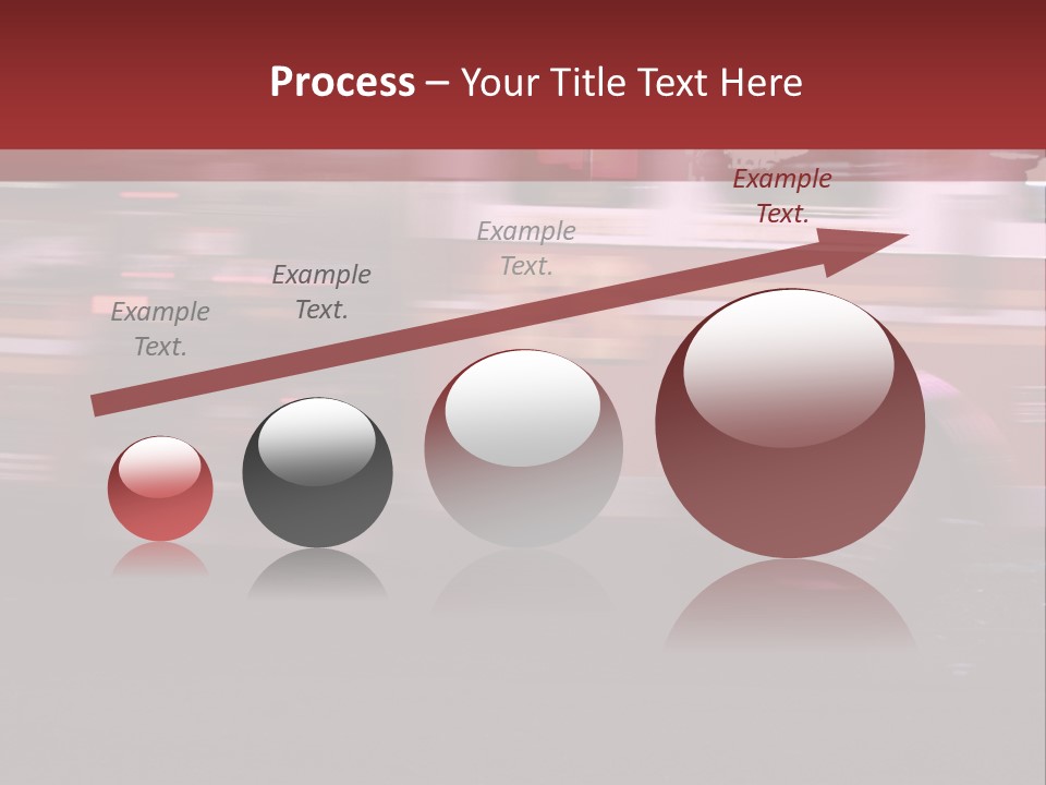 Metro Usa Lights PowerPoint Template