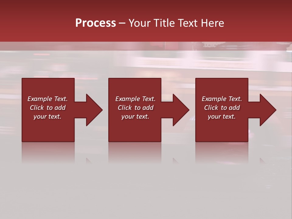 Metro Usa Lights PowerPoint Template