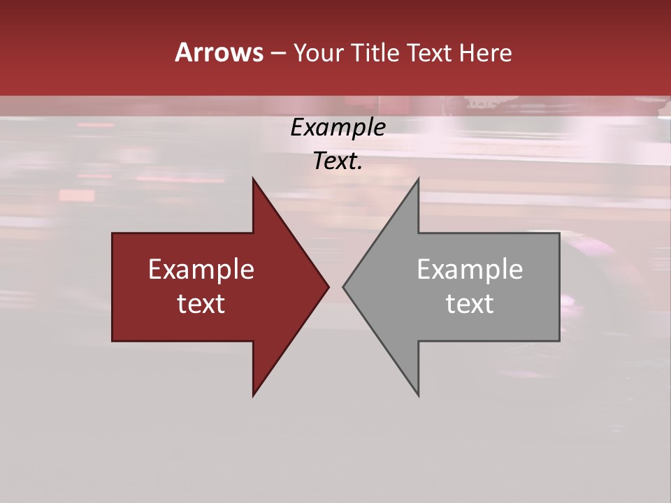 Metro Usa Lights PowerPoint Template