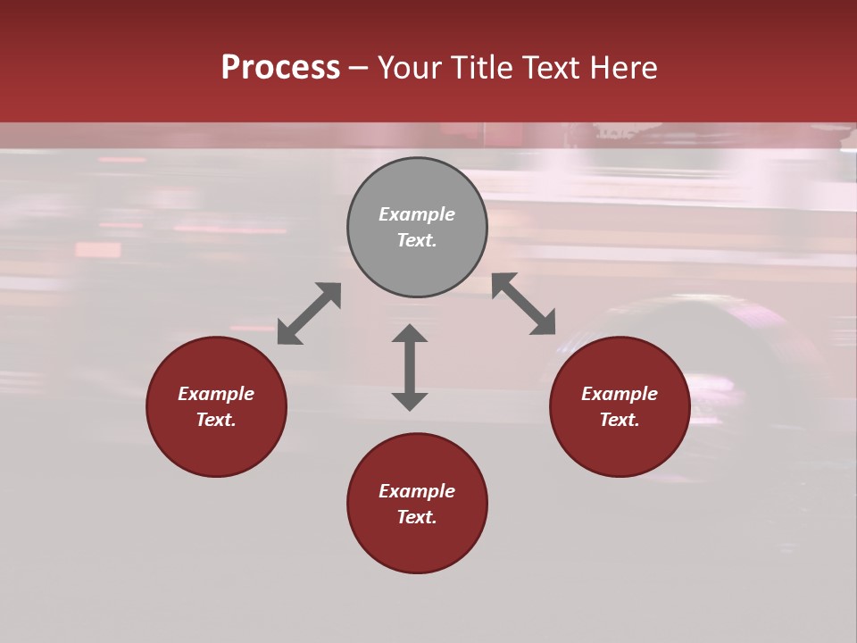 Metro Usa Lights PowerPoint Template