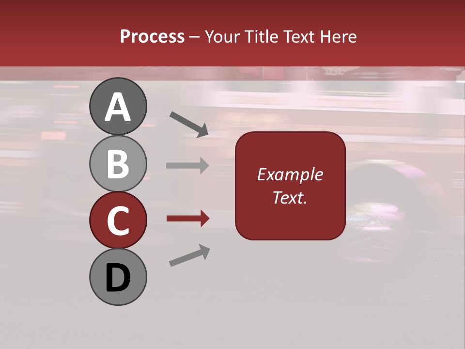 Metro Usa Lights PowerPoint Template