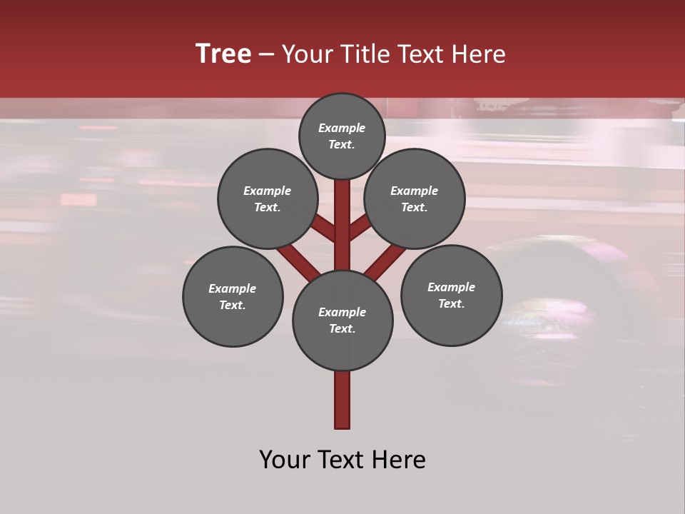 Metro Usa Lights PowerPoint Template