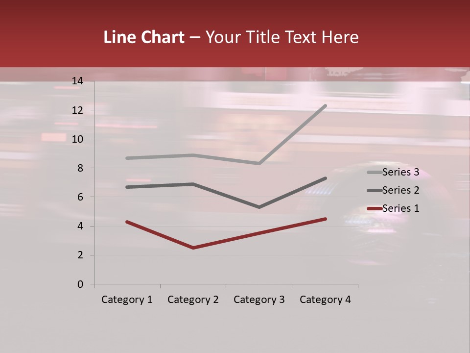 Metro Usa Lights PowerPoint Template