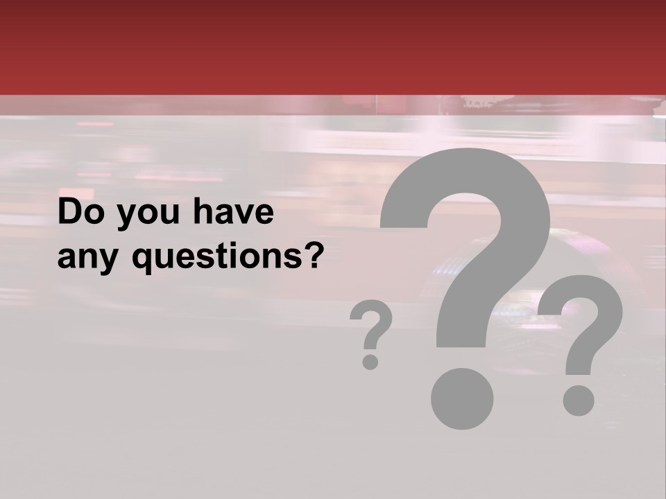 Metro Usa Lights PowerPoint Template