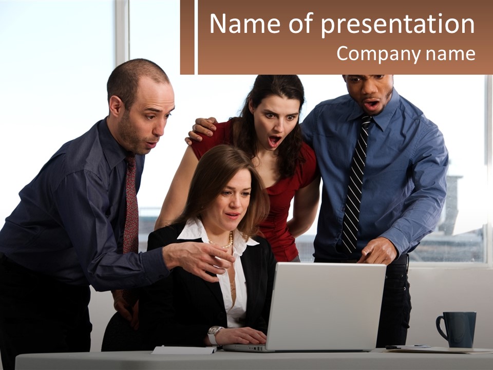 Together Man Woman PowerPoint Template