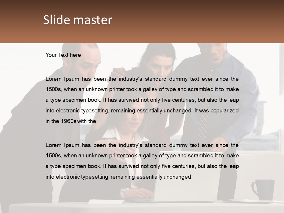 Together Man Woman PowerPoint Template
